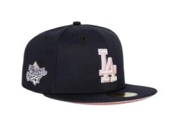 '47 BRAND Los Angeles Dodgers New Era Navy Pink Collection 59FIFTY Fitted Hat