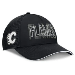 '47 BRAND Calgary Flames Fanatics Deke Flex Hat – Black