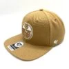 '47 BRAND Edmonton Oilers ’47 Brand Dune/White Captain Snapback – Adjustable Hat