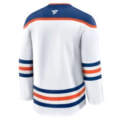 Edmonton Oilers Fanatics Away Premium Jersey – White -SportsCloset Clothing 080B 09VK 2GI 3AW FF2