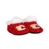 Outerstuff InfantCalgary Flames Poly Knit Booties