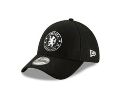 Chelsea New Era Black 39THIRTY Flex Hat