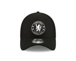 Chelsea New Era Black 39THIRTY Flex Hat -SportsCloset Clothing 12340462 39THIRTY EMEACHELSEAHEXERA CHELFC BLK F