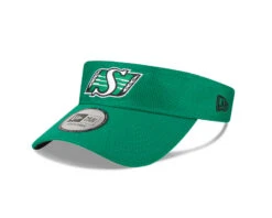 Saskatchewan Roughriders New Era 2023 Official Sideline Adjustable Visor – Green