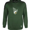Men’sEdmonton Elks New Era 2024 Official Sideline Shuffle Pullover Hoodie – Green