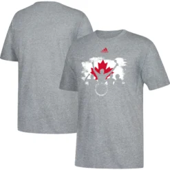 Men’s Canada Soccer “Beat The Drum” Adidas Speed Lab Grey T-Shirt -SportsCloset Clothing 1AD210BB 436E 4DD9 B564 4AEBDA79DC60