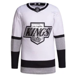 '47 BRAND Men’s NHL Los Angeles Kings Adidas Primegreen Alternate White – Authentic Pro Jersey