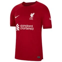 '47 BRAND Men’s Liverpool 2022/23 Nike Stadium Home Replica Jersey – Red