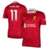 '47 BRAND Men’s Mohamed Salah Liverpool 2024/25 Nike Home Replica Player Jersey – Red