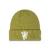 Manchester United New Era Seasonal Cuffed Knit Hat – Green