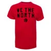 NEW ERA Men’sToronto Raptors ’47 Brand “We The North” Red T-Shirt