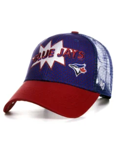 '47 BRAND YouthToronto Blue Jays ’47 Brand Comic Book Red/Blue MVP – Adjustable Hat
