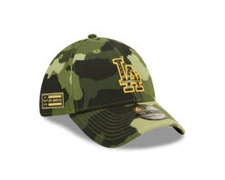 Los Angeles Dodgers New Era Camo 2022 Armed Forces Day 39THIRTY Flex Hat