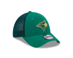 Toronto Blue Jays New Era 2023 St. Patrick’s Day 39THIRTY Flex Hat – Green -SportsCloset Clothing 60299082 39THIRTY M3930MLBSTP23 TORJAY KGR 3QR