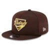 San Diego Padres New Era 2023 Alternate Clubhouse 9FIFTY Adjustable Snapback Hat – Brown