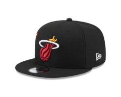 Miami Heat New Era Black Icon E1 – 9FIFTY Snapback Hat -SportsCloset Clothing 60311066 9FIFTY M950ICONE1 MIAHEA OTC 3QL