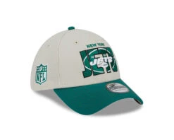 New York Jets New Era 2023 NFL Draft Official 39THIRTY Flex Hat – Cream/Green