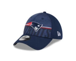 New England Patriots New Era 2023 Official NFL Training Camp 39THIRTY Flex Hat – Navy