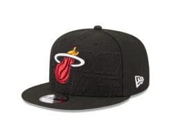 Miami Heat New Era 2023 NBA Draft On-Stage 9FIFTY Adjustable Snapback Hat – Black