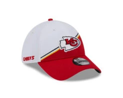Kansas City Chiefs New Era 2023 Sideline 39THIRTY Flex Hat – White/Red