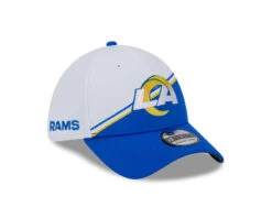 Los Angeles Rams New Era 2023 Sideline 39THIRTY Flex Hat – White/Royal