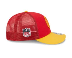 Kansas City Chiefs New Era 2023 Sideline Low Profile 9FIFTY Snapback Hat – Red/Yellow -SportsCloset Clothing 60414793 LP9FIFTY MLP950NFLSL23 KANCHI OTC RSIDE