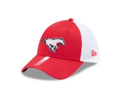 Calgary Stampeders New Era 2024 Official Sideline 39THIRTY Flex Hat – Red/White