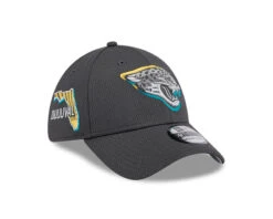 Jacksonville Jaguars New Era 2024 NFL Draft Official 39THIRTY Flex Hat – Grey