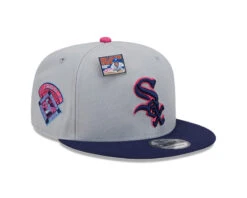 Chicago White Sox New Era MLB X Big League Chew 9FIFTY Snapback Hat – Grey/Navy