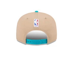 Charlotte Hornets New Era 2024 NBA Draft 9FIFTY Snapback Hat – Tan/Teal -SportsCloset Clothing 60507212 60507176 9FIFTY NBA24DRAFT950 R