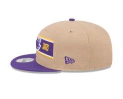 Youth Los Angeles Lakers New Era 2024 NBA Draft 9FIFTY Snapback Hat – Tan/Purple -SportsCloset Clothing 60507215 60507182 9FIFTY NBA24DRAFT950 LSIDE