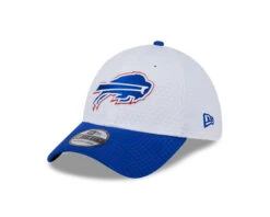 Buffalo Bills New Era 2024 Official NFL Training Camp 39THIRTY Flex Hat – White/Royal