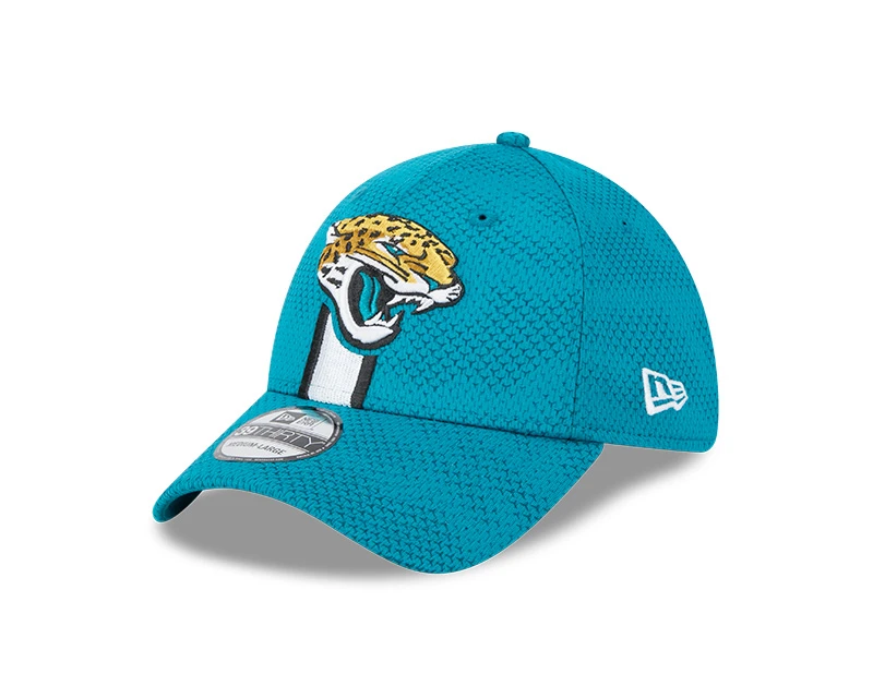 Jacksonville Jaguars New Era 2024 NFL Sideline 39THIRTY Flex Hat – Teal 3 Jacksonville Jaguars New Era 2024 NFL Sideline 39THIRTY Flex Hat – Teal - Image 3