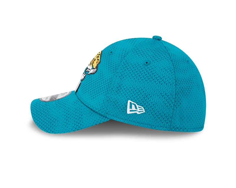 Jacksonville Jaguars New Era 2024 NFL Sideline 39THIRTY Flex Hat – Teal 4 Jacksonville Jaguars New Era 2024 NFL Sideline 39THIRTY Flex Hat – Teal - Image 4