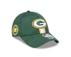 Youth Green Bay Packers New Era 2024 NFL Sideline 9FORTY Stretch-Snap Adjustable Hat – Green