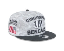 Cincinnati Bengals New Era 2024 Salute To Service 9FIFTY Snapback Hat – Camo