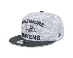 Baltimore Ravens New Era 2024 Salute To Service 9FIFTY Snapback Hat – Camo -SportsCloset Clothing 60583032 9FIFTY NFL24STS950 BALRAV STC 3QL