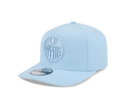 Edmonton Oilers New Era Color Pack 9FIFTY A-Frame Snapback Hat – Sky