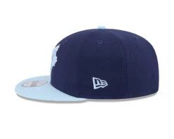 Toronto Blue Jays New Era Two-Tone Color Pack 9FIFTY Snapback Hat – Navy/Sky -SportsCloset Clothing 60614420 9FIFTY 9502TCOLORPACK TORJAY GLB LSIDE