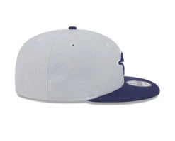 Toronto Blue Jays New Era Two-Tone Color Pack 9FIFTY Snapback Hat – Grey/Navy -SportsCloset Clothing 60614559 9FIFTY 9502TCOLORPACK TORJAY LNV RSIDE