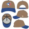 '47 BRAND Toronto Blue Jays New Era Chase 9FORTY A-Frame Adjustable Hat – Khaki/Royal