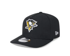 Pittsburgh Penguins New Era 9FIFTY A-Frame Snapback Adjustable Hat – Black