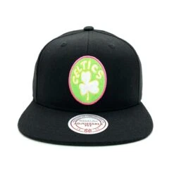 Boston Celtics Mitchell & Ness Bubbalicious Snapback Hat – Black -SportsCloset Clothing 6ED3F111 38EB 4BE6 A2FA 0AB757F7D659
