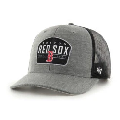 '47 BRAND Boston Red Sox ’47 Brand Slate Trucker – Adjustable Hat