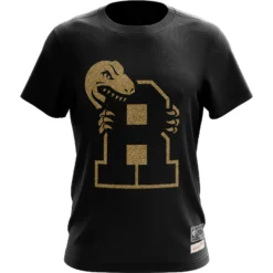'47 BRAND Men’sToronto Raptors Mitchell & Ness Graduation T-Shirt – Black