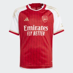 Youth Arsenal Adidas 23/24 Home Replica Jersey – Red