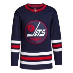 '47 BRAND Men’s NHL Winnipeg Jets Adidas Navy Alternate – Authentic Jersey