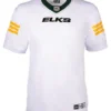 Men’sEdmonton Elks New Era Replica Away Jersey – White