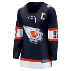 Women’s Edmonton Oilers Connor McDavid Fanatics Breakaway Reverse Retro Jersey – Navy -SportsCloset Clothing 9D5090EE DBBB 46CB 9255 F9AE0F1AAB79