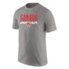 Men’s Canada Soccer Nike Core Wordmark T-Shirt – Grey